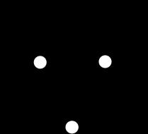 structural units, black ball is Si and white ball is O.