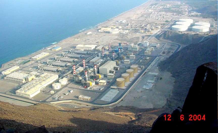 Desalination Plans using GRP Pipe Fujairah F1 2004
