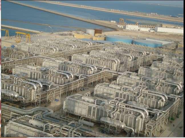 27 MED desalination unites x 30,000 M3/day EPC