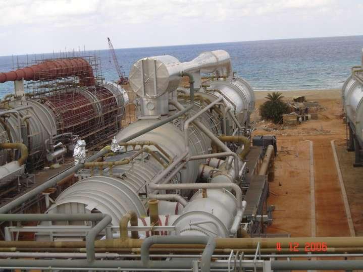Abutaraba Desal plant in Libya completed in 2007 Plant produces 40,000 M3 of drinking