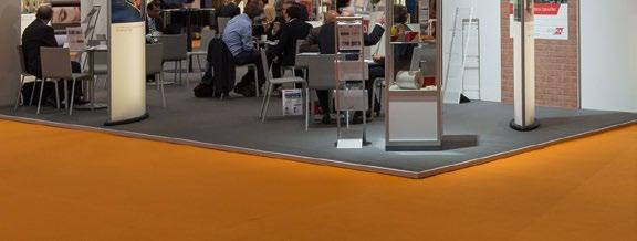 removability from exhibition floors Approved by major European exhibition companies Economy Exhibition Carpet Tape FERMOFLEX 1352 Alternative to: SR17 Rubber / AD2 Acrylic Dispersion 23 micron clear
