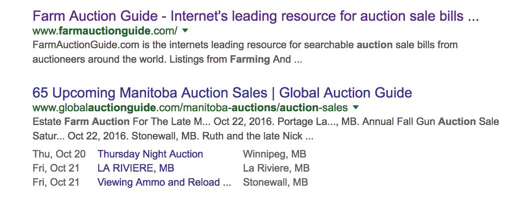 *2016 Google Analytics Among the most searched topics by North American farmers on the internet in 2016 - Farm Machinery for Sale.