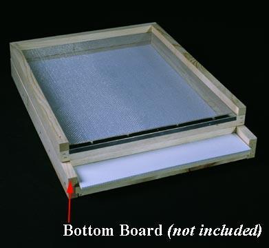 Screened Bottom Boards Can use for year-round ventilation