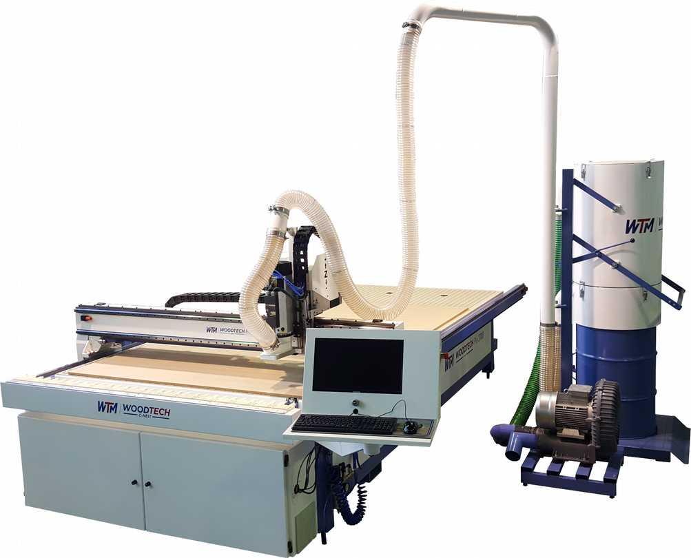 CNC for nested based manufacture The PRO is a 3 axis nesting machine designed for use in medium to large production facilities.