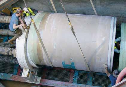 84-inch diameter jacking pipe