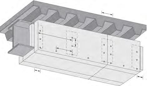 Chapter 3: Structural Steel - Promat TD Board Fixing Pattern Minimum 120mm wide noggings A Fig 3.40.