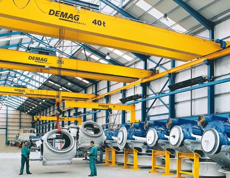 Wind energy our future Demag stands for quality, efficiency and reliability at the highest level.