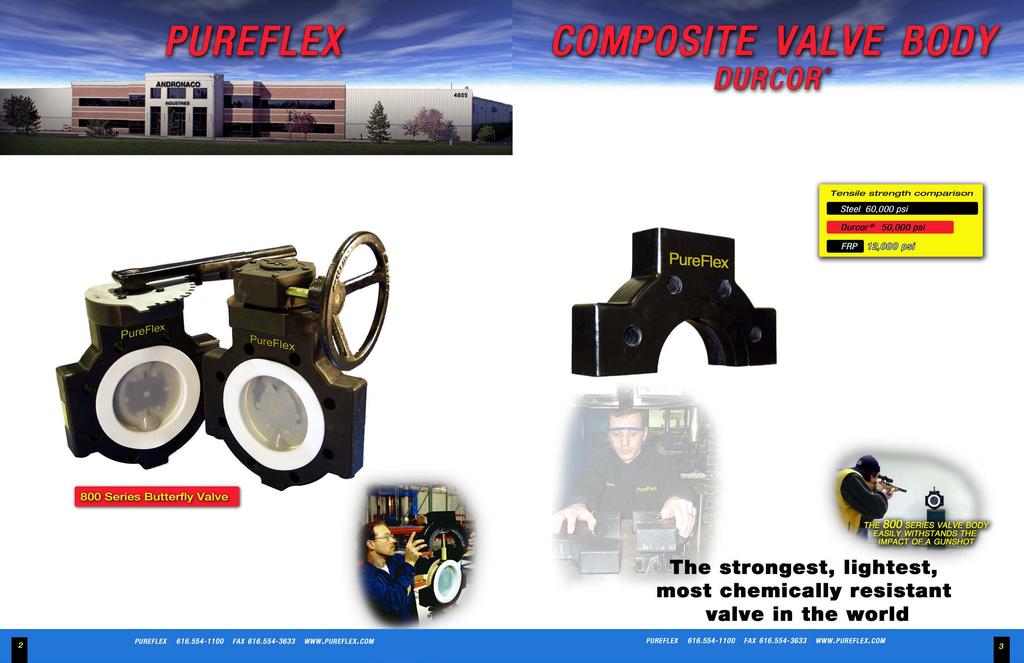 PureFlex is a world leading manufacturer of high performance Fluoropolymer and Composite products and technologies.