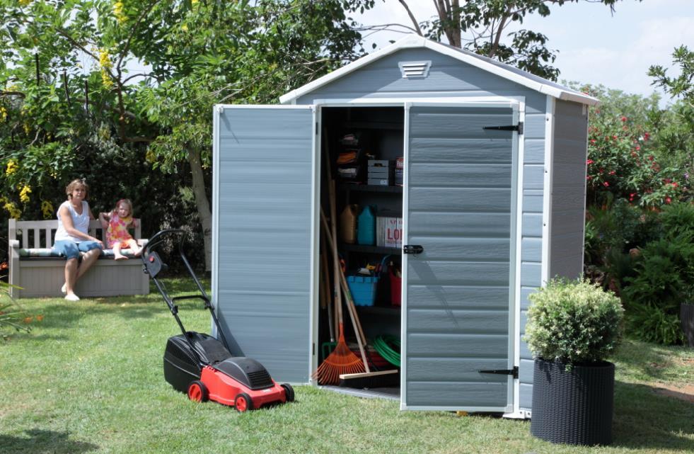 Manor 6x3DD A double door shed with maximum accessibility for storing longhandled