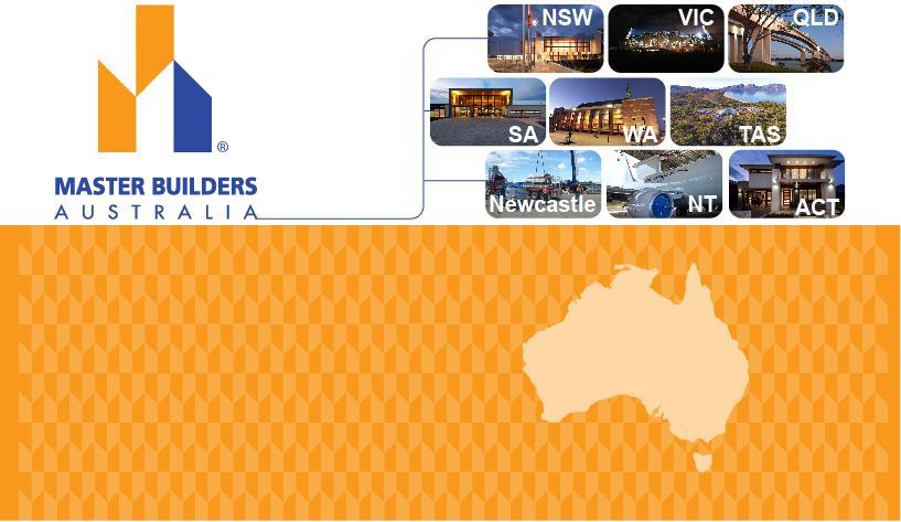 Master Builders Australia Submission to the Department of Infrastructure and Regional