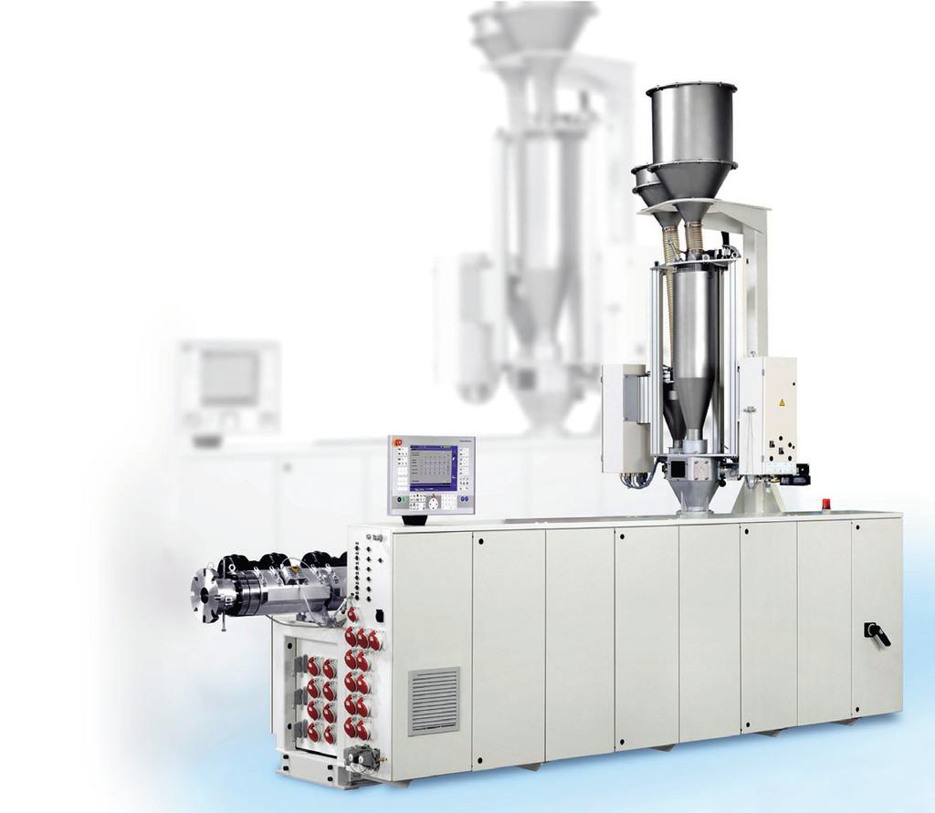 The 36D Process Concept Opens up New Potential Pipe Extrusion. Anew process concept increases the melt throughput and therefore the productivity of single-screw extruders.