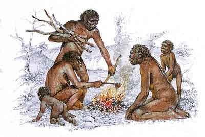 How the organization evolves the huntergatherers Everyone does the same job Still amazed by this fire