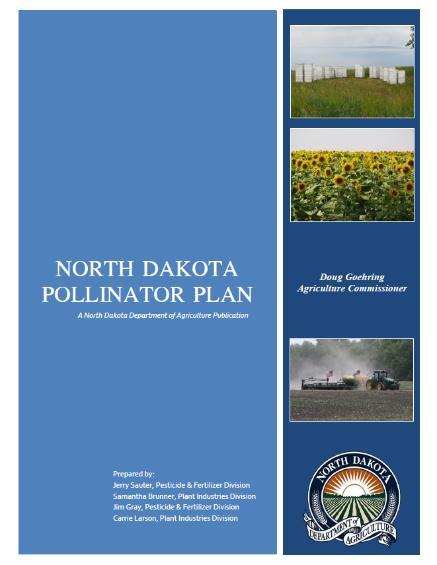 Examples From Other States 2014: North Dakota Pollinator Plan.