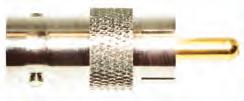 Brass Contact: Gold plated Beryllium Copper 50 Ohms