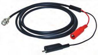 COAXIAL CABLE ASSEMBLIES Mueller s coaxial cables and fully insulated BNC receptacles provide an additional margin of safety in connecting to instrumentation such as oscilloscopes, voltmeters, and