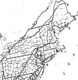 60. Understand precipitation return periods and define a 25-year, 24-hour precipitation event and list sources for identifying this event in various parts of the Northeast.
