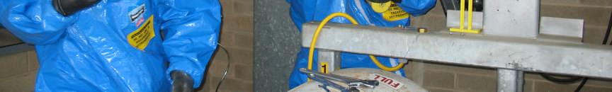 Confined space entry/rescue, Hazard Identification/Risk Assessment and Chlorine leak response