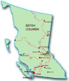 Canadian fiber supply Canada: 400 million ha forest land 8% private land 78% Provincial Crown land 140 million m 3 /a annual cut British Columbia: One of the largest public