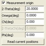 1. How to set Part conditions Stop (deg) Step (deg) When Absolute is selected as the scan range specification method, enter the absolute stop angle of the scan.