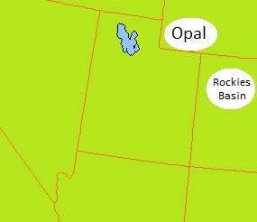 Incremental Supplies Incremental Opal Supply Additional supply around the Rockies