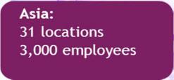 locations 4,000 employees