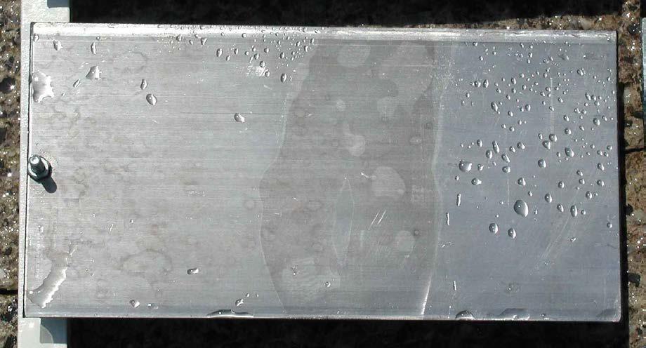 INTERESTING OBSERVATION ULTRA HIGH PRESSURE WATERJET APPEARS TO CHANGE SURFACE