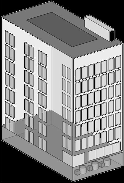 Baseline Building (EnEV 2009) Roof U base = 0,20 W/(m 2 K) Wall U base = 0,28 W/(m 2 K) Heat Bridge U HB = 0,05 W/(m 2 K) Ceiling
