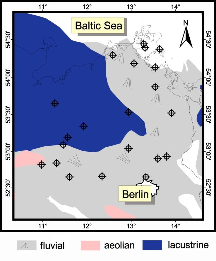 (mw/m²) Barth 1/63 3.0 Denmark Sweden Baltic Sea Pa 1/86 3.1 Ela 1/74 3.