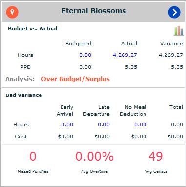 10.3 Business Analytics Dashboard Figure 51 - BA Dashboard This screen displays a number of key statistics that should be reviewed on a frequent basis to help spot abnormalities and reduce cost.