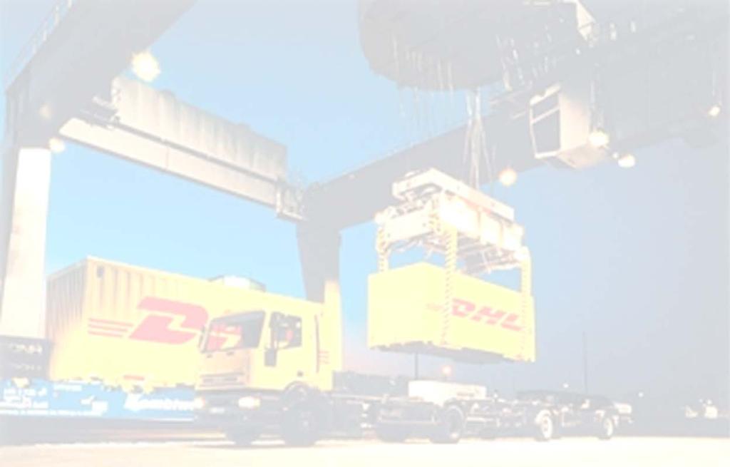DHL Logistics Hubs- Ocean Freight Multinational Gateways DHL HUB Concept Multinational Gateway Ocean freight Less-Than-Container-Load (LCL) shipments are usually sent to multinational gateways to