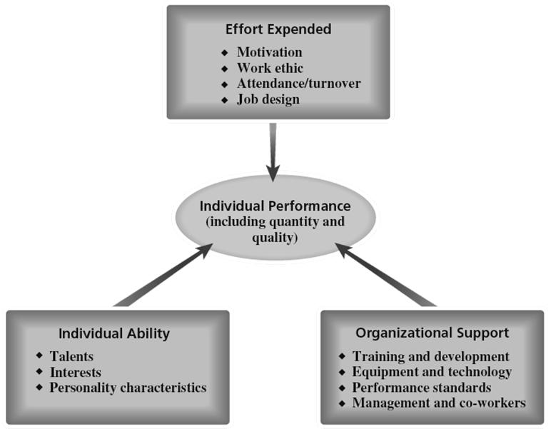 Components of Individual Performance Figure 3 5 http://www.deden08m.wordpress.com 3 19 Individual Motivation Motivation The desire within a person causing that person to act to reach a goal.
