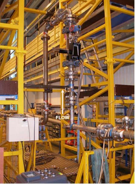 MPFM Installation in Facility Test Section Test Procedure Test points from