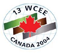 3 th World Conference on Earthquake Engineering Vancouver,.C., Canada August -6, Paper No.