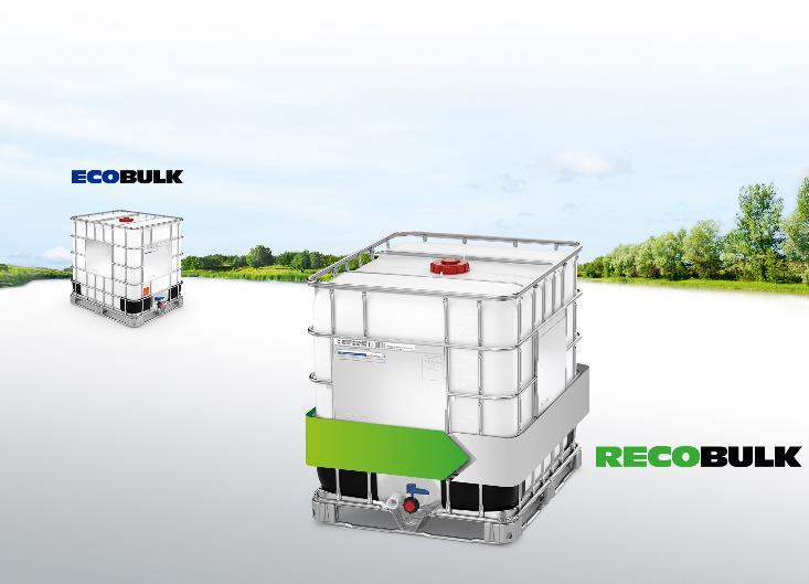 Caption: The Schütz Recobulk has the same standard specifications as the Ecobulk both containers are 100 per cent compatible. Schütz GmbH & Co. KGaA was founded in 1958.
