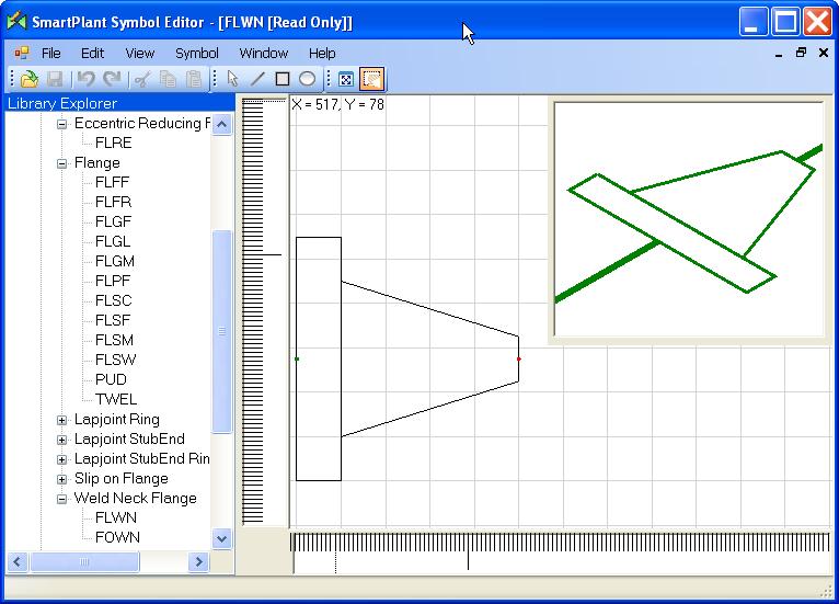 3.7.3. Symbol Editor Take advantage of this application to create and modify user-defined 2D symbols for use by ISOGEN. See Figure 10.