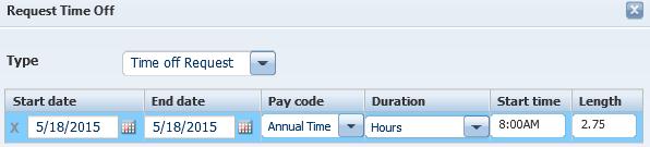 MyTime rounds minutes to the quarter of an hour. The Rounding Calculation Minute Table is helpful when calculating partial day Leave requests.