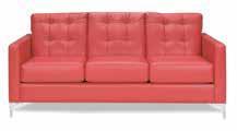Page 43 of 79 CHANDLER Chandler Sofa Red Leather 76 L x 37 D x