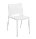 32 H Leslie Chair White 17 W x 21