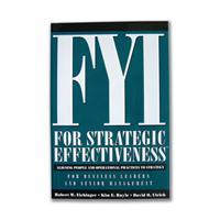 Standing Alone in Organizations Strategic Effectiveness Architect : 8 research-based