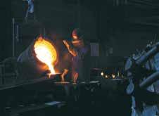 and maintenance staff Spare parts delivery The Strength of an In-House Foundry Our modern in-house foundry and the machining facility guarantee first-class quality and
