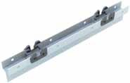 System options and components NE modular click rail (non-load bearing) The NE modular click rail is a nonload-bearing rail and must be fixed at every joint position.