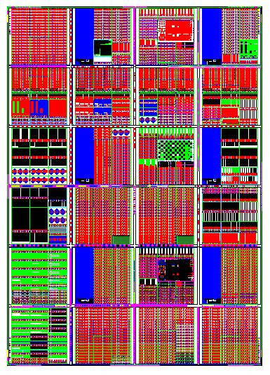 Big Enchilada Test Chip: XD-90 >900 test modules