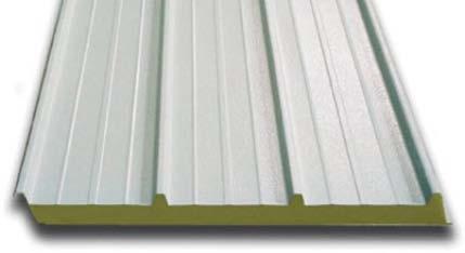 It is available up to 6 thick,making it ideal for applications needing strong, well insulated metal walls and roofs.