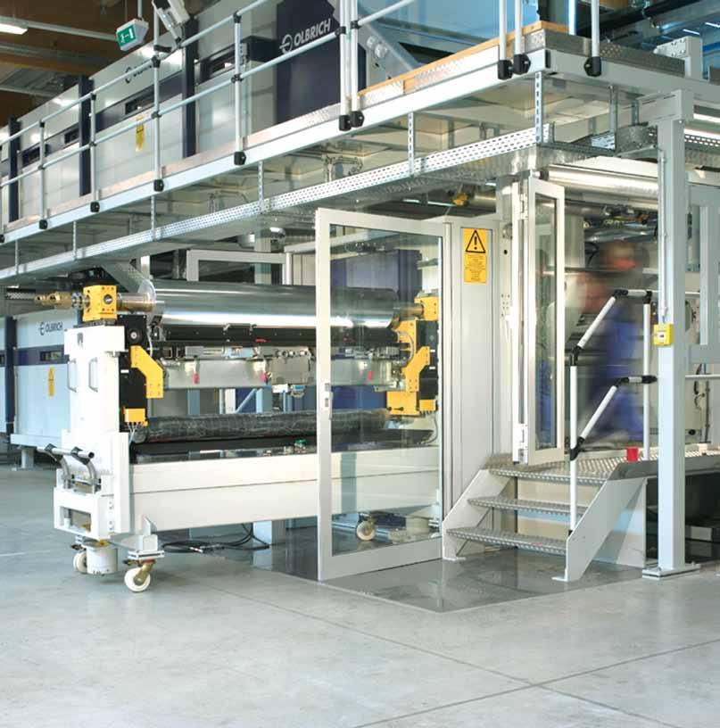 From the concept stages of a great variety of coating, lacquering, laminating and drying processes via the design through to the assembly and commissioning Olbrich is an overall system supplier for