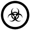Exclamation Mark This symbol is used to identify health hazards Hazards cover a wide range of dangers Wear appropriate (gloves, goggles) Do not or inhale, avoid skin contact Avoid creating Handle the