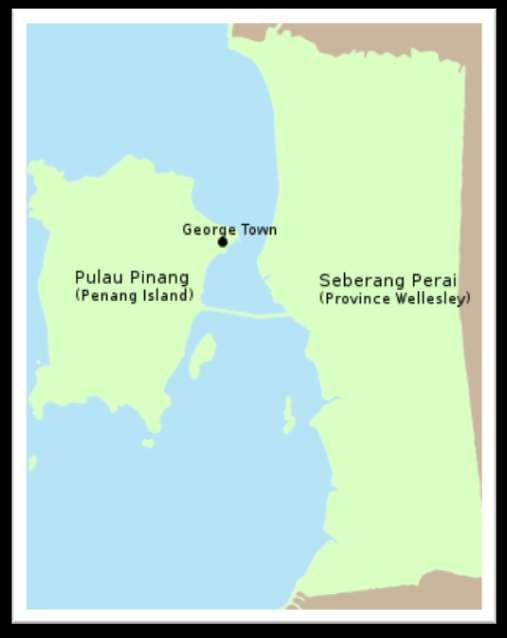 Penang State and City Overview Penang State = Penang Island Municipal Council (MPPP) and Seberang Perai Municipal Council (MPSP) Tropical climate