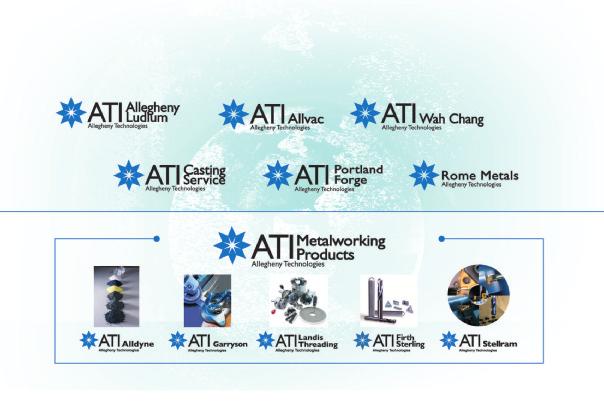 The ATI Advantage Technology Transfer eans Remarkable Knowledge ATI Stellram is a business unit of ATI etalworking roducts, an operating company of Allegheny Technologies Incorporated, a