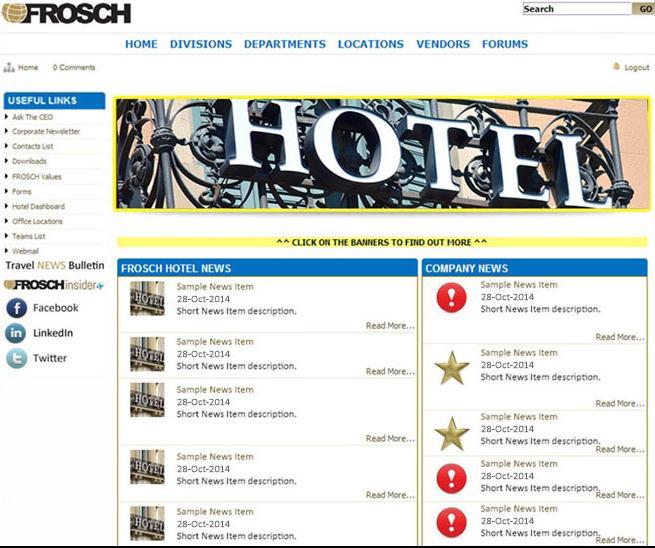 HOTEL NEWS POSTINGS ON FROSCH INTRANET AUDIENCE: FROSCH TRAVEL CONSULTANTS REQUIRED ACTION: EMAIL NEWS ITEMS TO HOTELS@FROSCH.