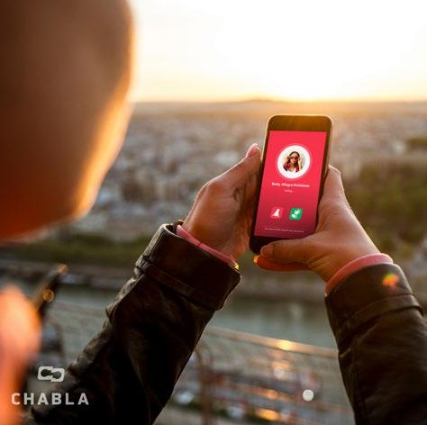 2017 ANNUAL REVIEW Chabla mobile service enables the deaf community to converse by phone with anyone at anytime In partnership with Chabla, CGI designed a mobile service to connect deaf individuals
