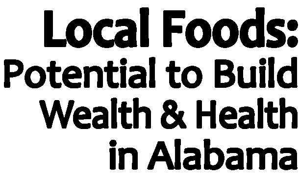 Eating locally produced food has the potential to improve our economy and support jobs at each phase of the food system.